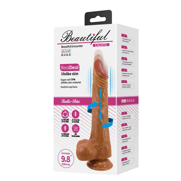 Calisto Vibratore Up & Down Con Rotazione