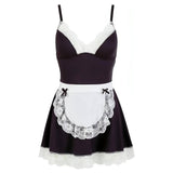 Cameriera Sexy Vestitino con grembiule in pizzo coordinato