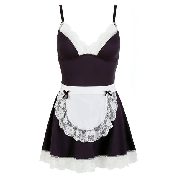 Cameriera Sexy Vestitino con grembiule in pizzo coordinato