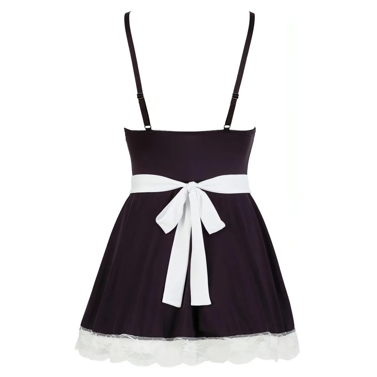 Cameriera Sexy Vestitino con grembiule in pizzo coordinato - Taglia M