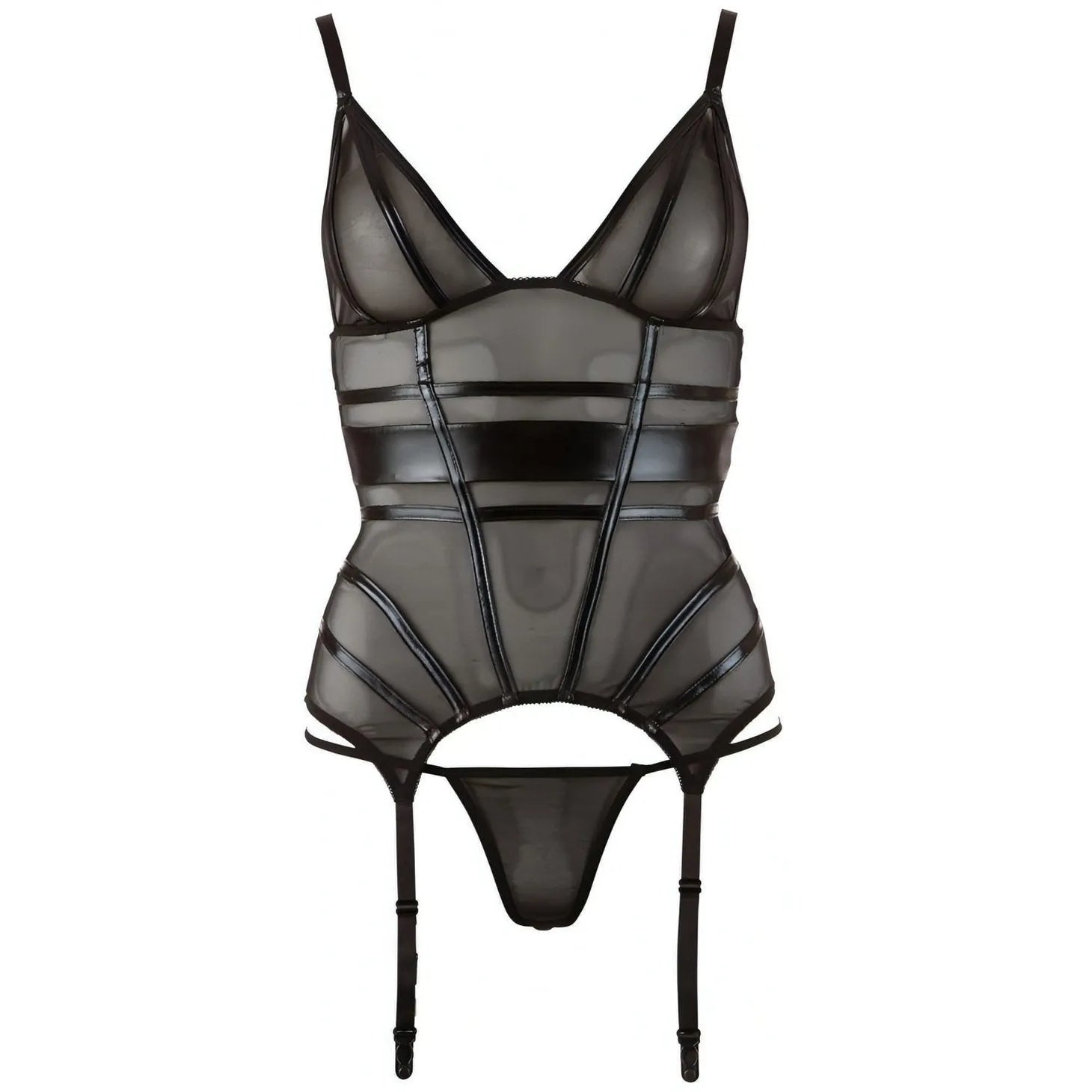 Cami Suspender Set - Taglia M