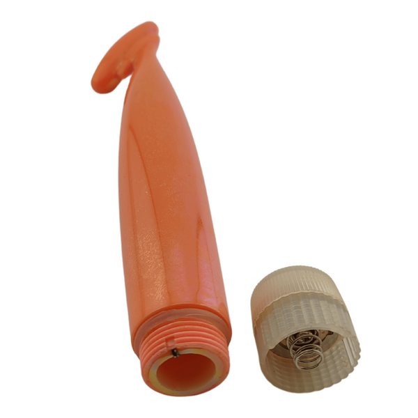 Candies Mini Vibratore con cappuccio trasparente e contatti metallici
