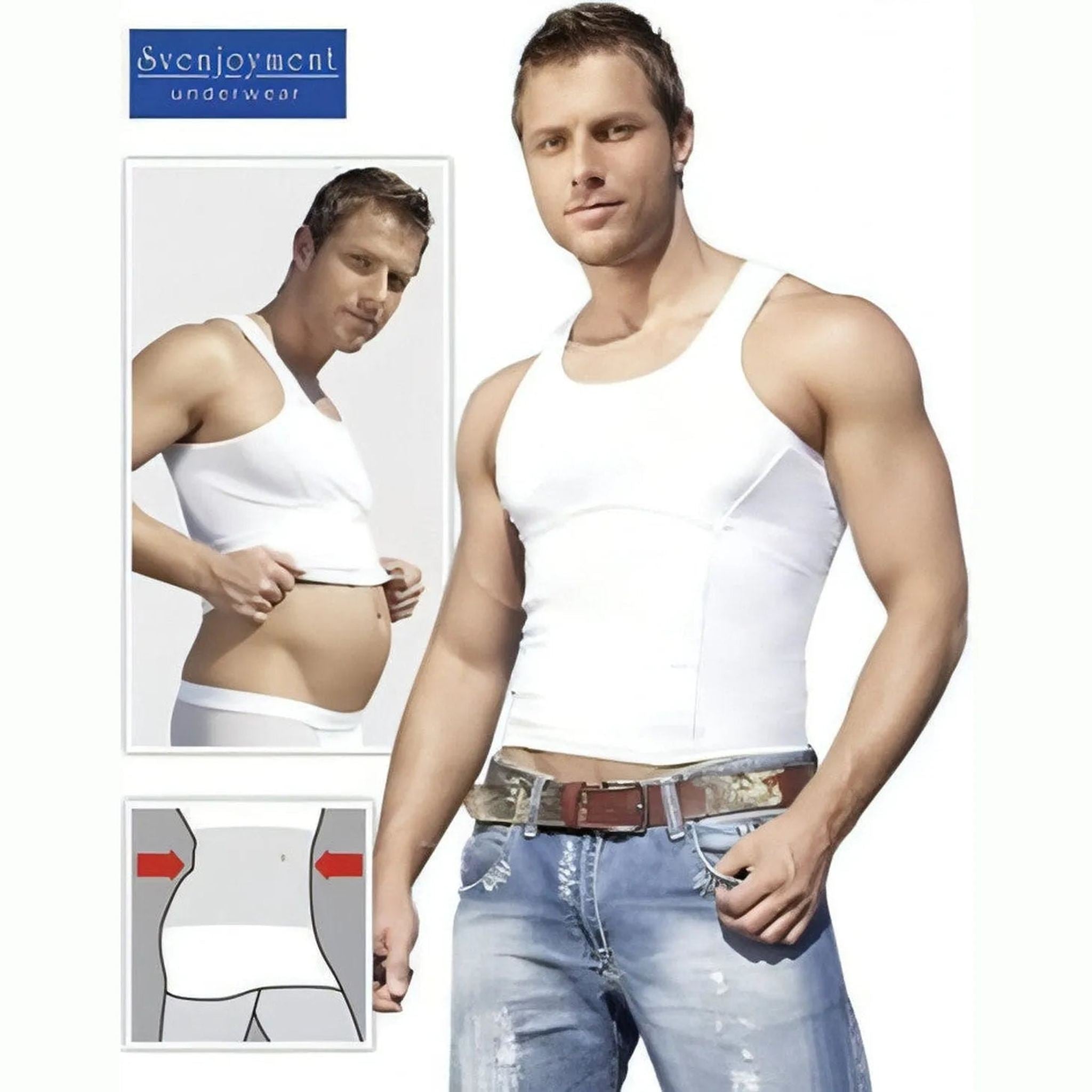 Canotta Contenitiva Modellante da Uomo