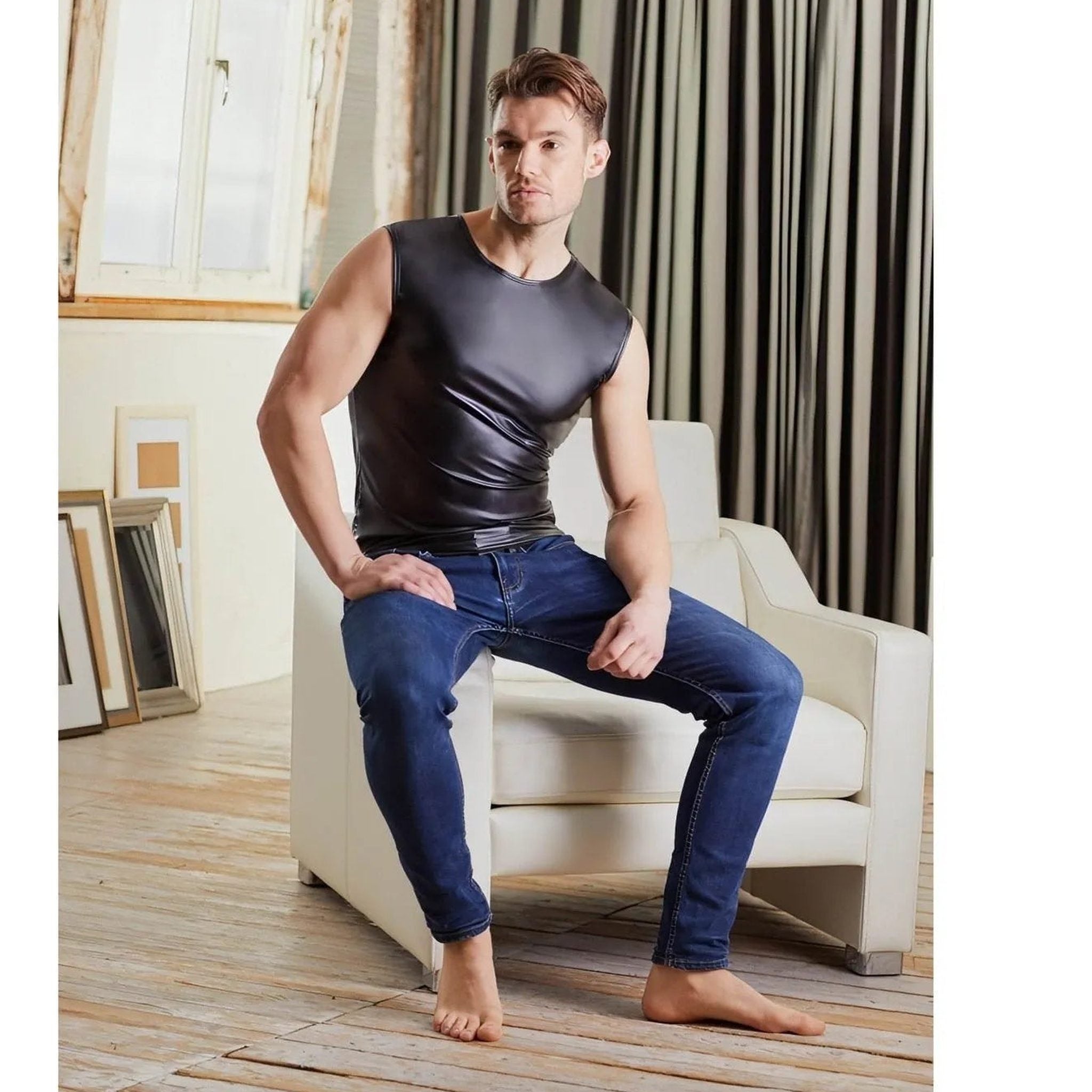 Canotta Maschile Wetlook