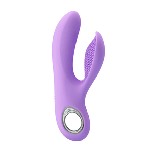 Canrol Vibratore Rabbit in Silicone con 7 modalità di vibrazione