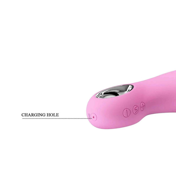 Carol Vibratore Rabbit Con Stimolatore Clitorideo Largo
