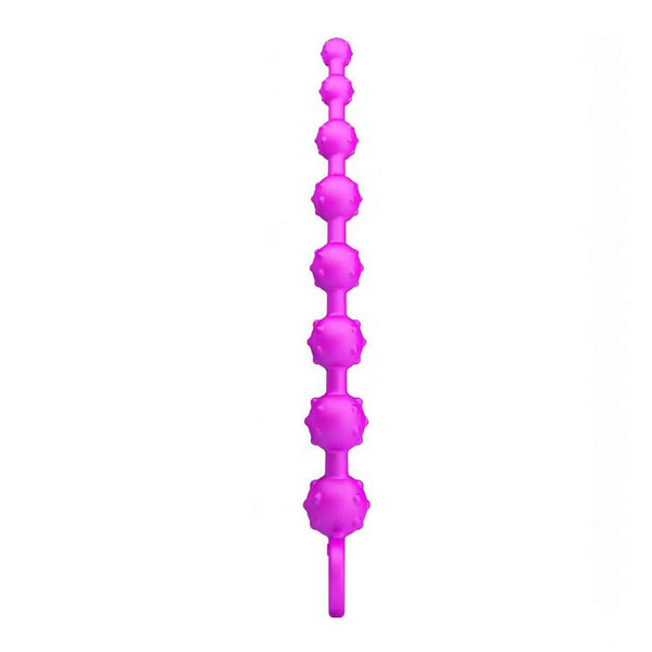 Catena anale con rilievi stimolanti - Viola