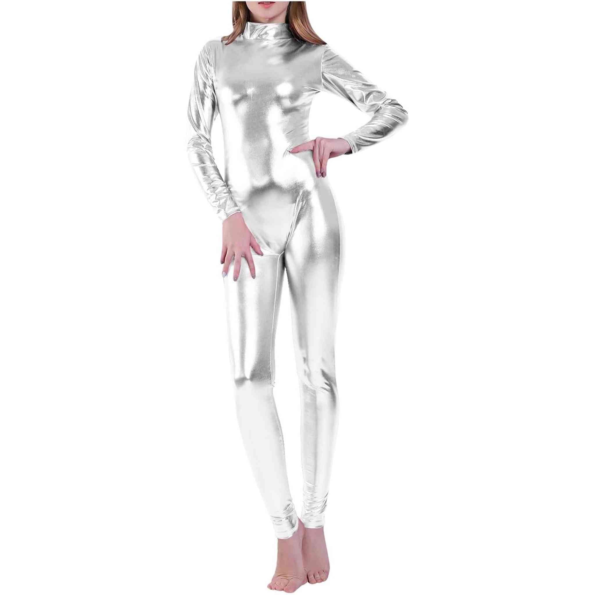 Catsuit Argentata - Taglia Unica