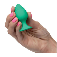 Cheeky ButtPlug Set - Medical Silicone, Green