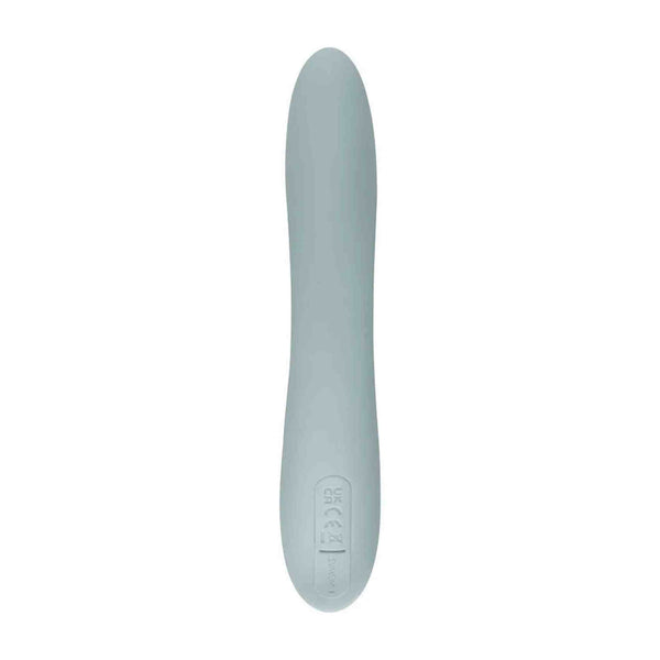 Vibratore rabbit Chika grigio turchese Svakom con marchio e certificazioni