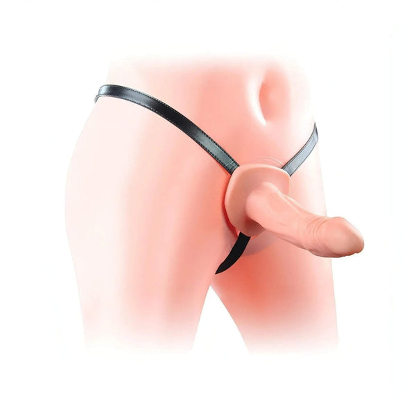 Strap-On Hollow 6.5″ - Rosa Carne