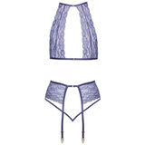 Completino Sexy 3 Pezzi Lavanda