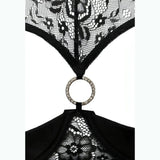 Completino Sexy In Pizzo Taglio Alto