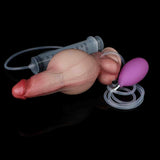 Constantine Inflatable squirting dildo for couple, inflatable sex toy with hand-pump