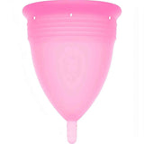 Coppetta Mestruale in Silicone 100% Anallergico - Taglia L, Rosa