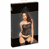 Corsetto in pizzo Stile Bandeau