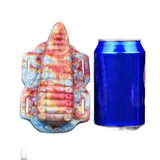 Toy Cosmo tentacolo mostro silicone marbled anelli decorativi confronto dimensioni lattina
