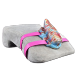 Toy Cosmo tentacolo mostro fissato cuscino grigio fasce pelle sintetica rosa