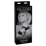 Coutre Cuffs - Polsiere regolabie nero lucido