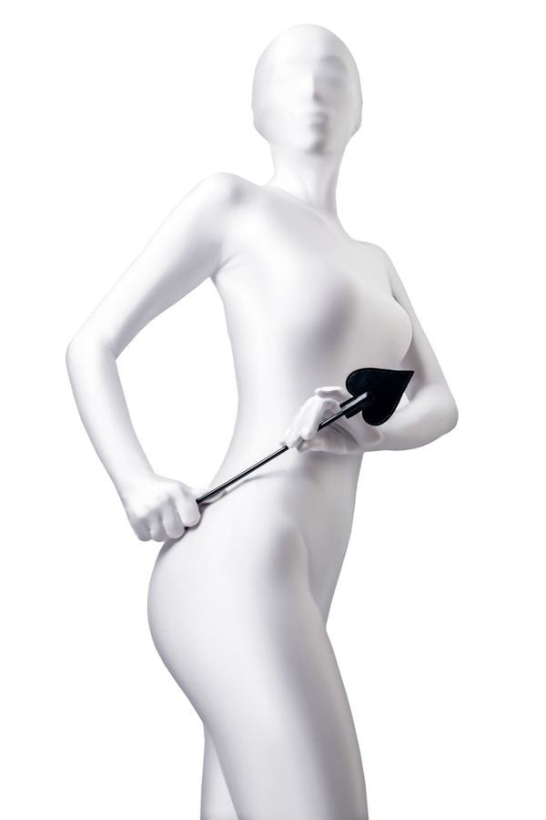 Crop con Paletta a forma di picche 36 cm