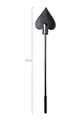 Crop con Paletta a forma di picche 36 cm