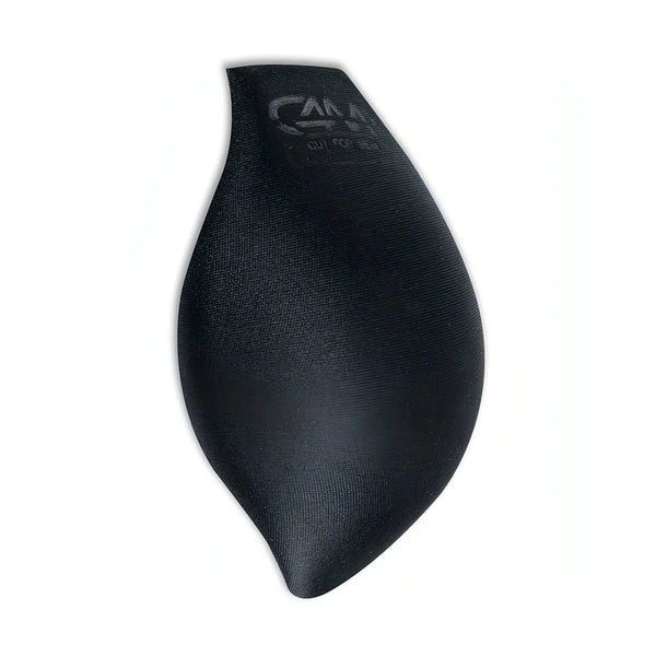 Pad anatomico intimo maschile nero vista frontale con logo CUT4MEN