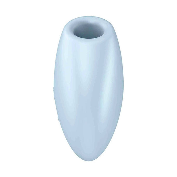 Apertura circolare stimolatore Satisfyer Cutie Heart blu chiaro per uso interno