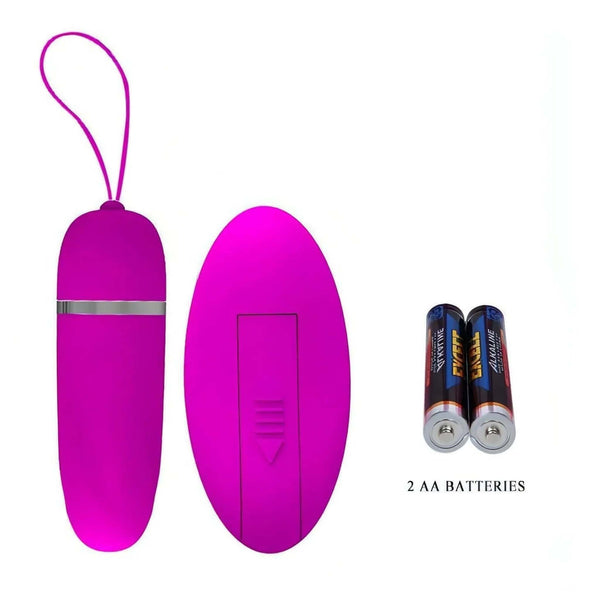 Debby, ovetto vibrante wireless - Viola, silicone