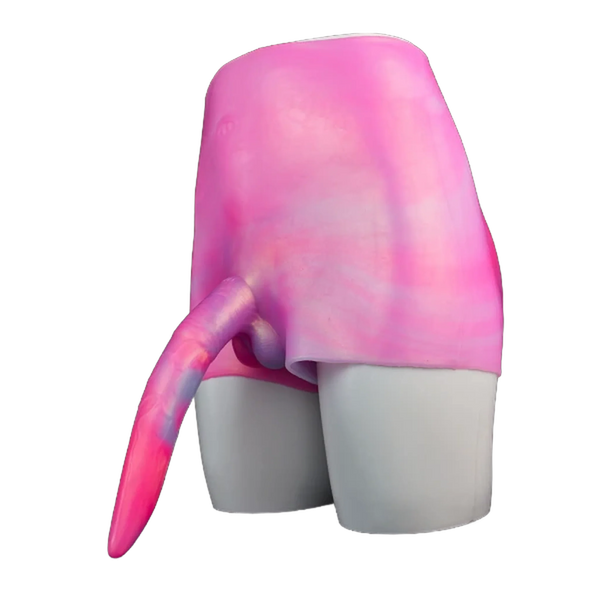 Deer Cock Silicone Leather Pants
