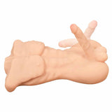 Deluxe Torso Uomo Muscoloso Super Realistico con dildo 52 x 34 cm