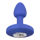 Diamante Anale Vibrante in Silicone Ricaricabile