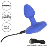Diamante Anale Vibrante in Silicone Ricaricabile