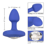 Diamante Anale Vibrante in Silicone Ricaricabile