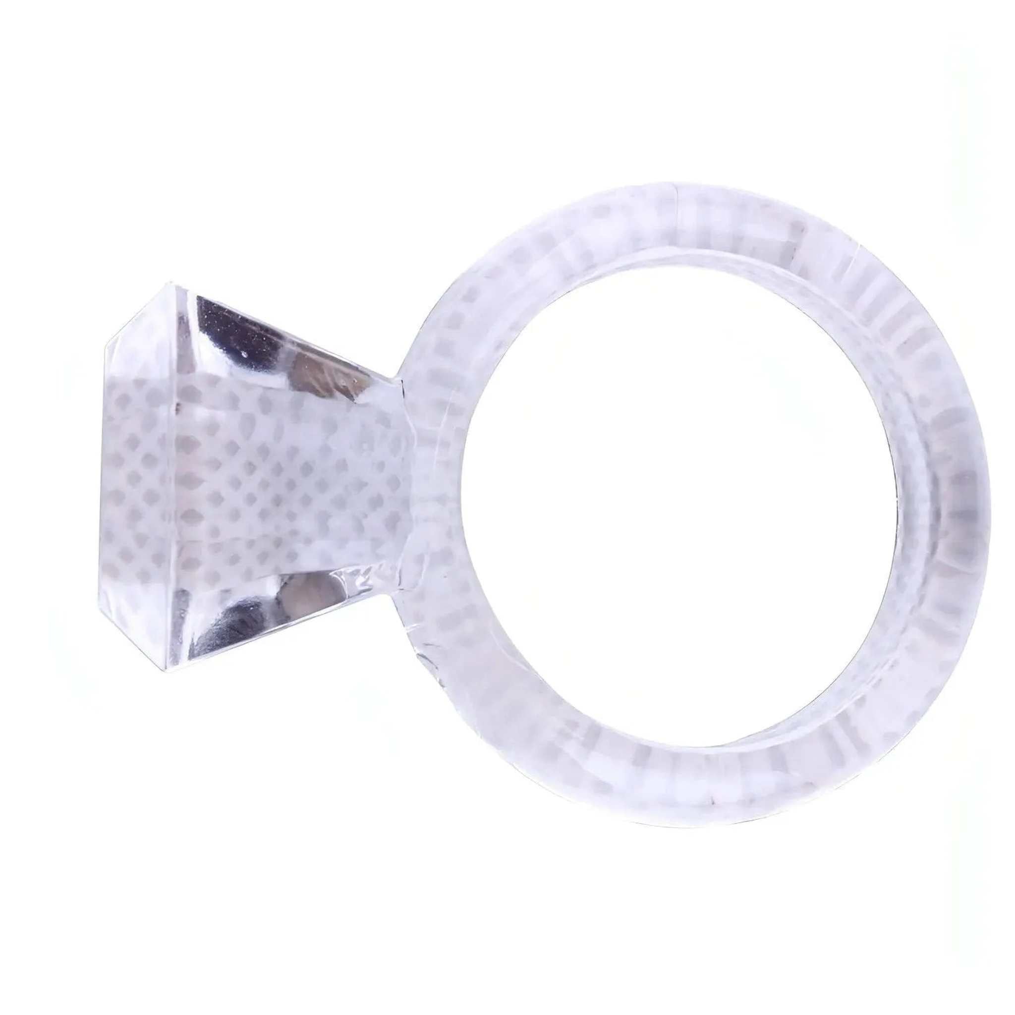 Diamond Cock Ring Clear