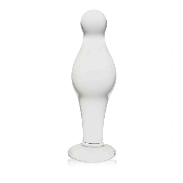 Dildo Anale in Vetro - Trasparente