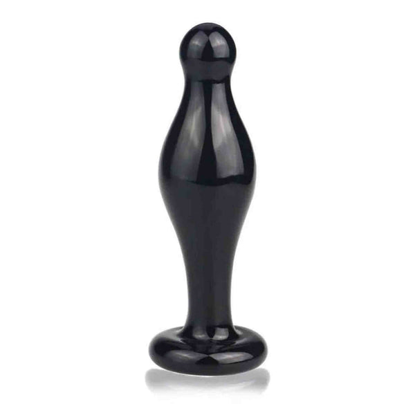 Dildo Anale in Vetro a Diametro Graduale