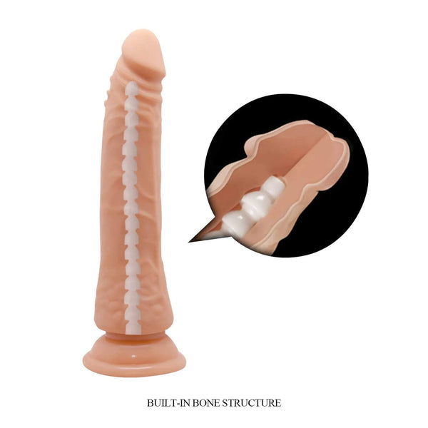 Dildo realistico TPR con struttura interna rigida integrata