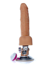 Dildo Realistico con Ventosa Reclinabile