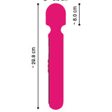 Display Wand 30 cm Silicone Ricaricabile