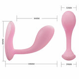 Doppio Stimolatore Vaginale Clitorideo controllabile a distanza