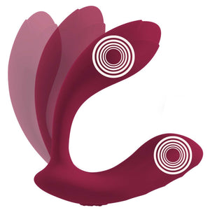 Doppio Vibratore Bendable Vaginale Clitorideo