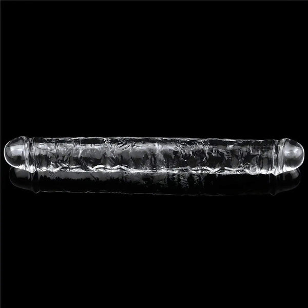 Double Dong Morbido 12″ - Trasparente