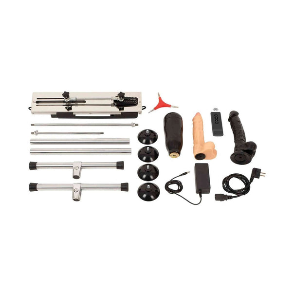 Kit completo componenti macchina sesso bifacciale The Banger smontata