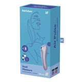 Dual Pleasure Air Pulse Vibrator - Mauve