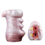 Masturbatore doppio canale silicone Petal Fairy volpe a nove code con misure e marchi YOOY