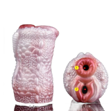 Dual channel masturbation cup for men