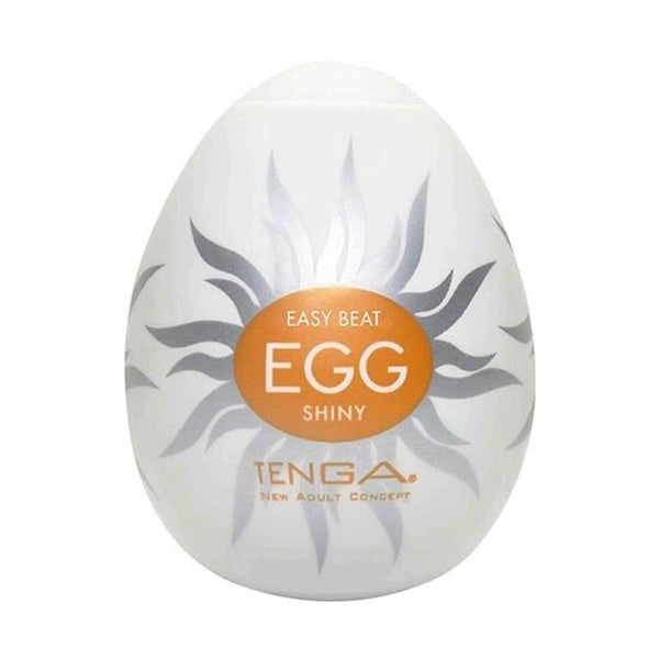 Tenga EGG Shiny masturbatore uovo lucido con motivo raggi solari