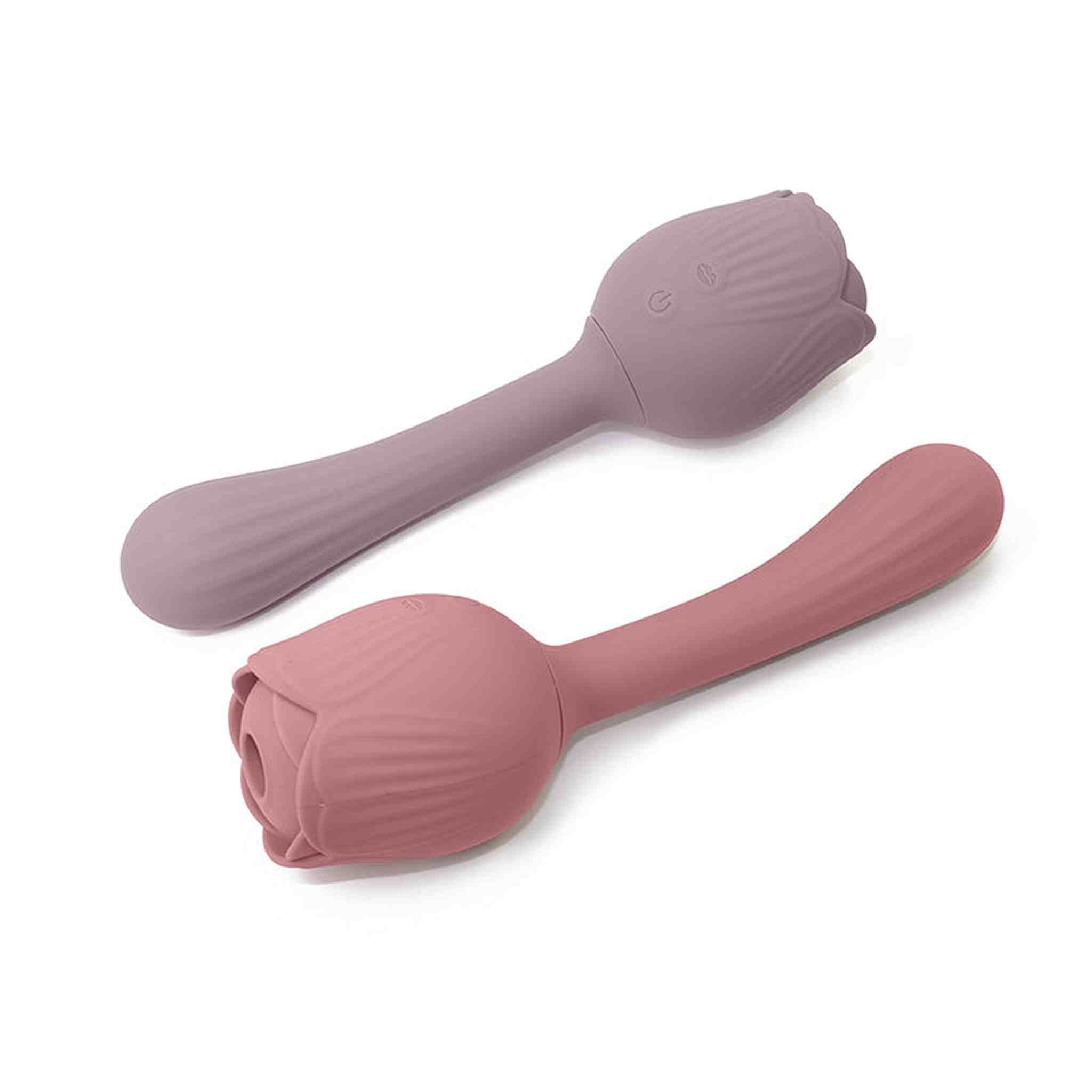 Elegante Rosa Succhiaclitoride Con Vibratore Punto G