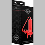 Elite Beginner Pump + free cockring - Red