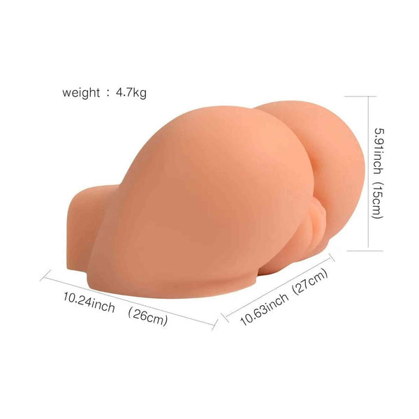Emily Sexy Ass silicone profilo dimensioni peso 4,7 kg superficie liscia
